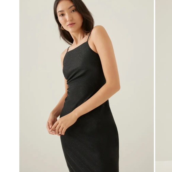 033 LOVE BONITO 'Gyla' Straight Neck Column Maxi Dress NWT - Picture 3 of 7